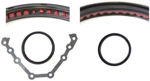 Enginetech SK2254 1-Piece Rear Main Seal Kit for 1987-2002 Buick Chevrolet Oldsmobile Pontiac - Kit with Housing gasket - Stock Replacement