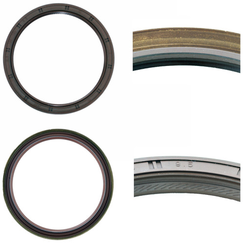 Enginetech S7632 Rear Main Seal for 2000-2013 Dodge Jeep Mitsubishi Ram - OEM-Spec Replacement - Direct OEM Replacement - Stock Replacement