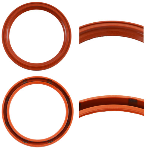 Enginetech S5127 1-Piece Silicone Rear Main Seal for 1981-2008 Ford Mazda Mercury - OEM-Spec Replacement - Direct OEM Replacement