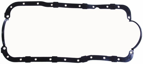 Enginetech OF302 Oil Pan Gasket OEM-Spec for 1986-2001 Ford Lincoln Mercury 5.0L 302ci V8 OHV - One-Piece Molded Rubber Gasket
