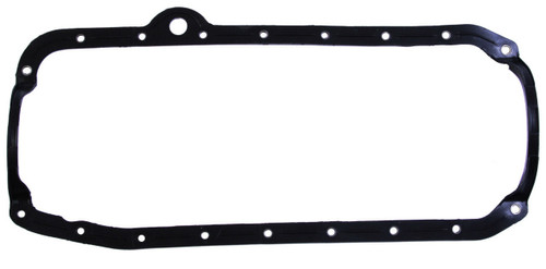 Enginetech OC350-R Oil Pan Gasket OEM-Spec for 1975-1985 Chevrolet GMC Buick 4.3L-6.6L 262ci-400ci V8 - One-Piece Molded - Right Dipstick