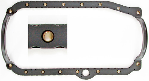 Enginetech OC262 Oil Pan Gasket OEM-Spec for 1986-1995 Chevrolet GMC Pontiac Oldsmobile 4.3L 262ci V6 OHV - Direct OEM Replacement Gasket