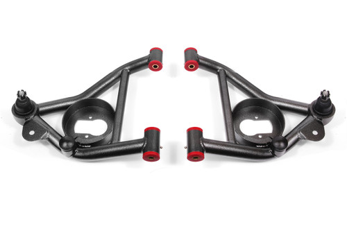 BMR Non-Adj Lower A-Arms (Black) for 82-92 Camaro/Firebird Poly