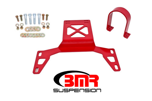 BMR Front Driveshaft Safety Loop (Red) for 07-14 Shelby GT500