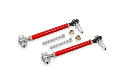 BMR Front Double Adj Lower Control Arms (Red) for 16-24 Chevy Camaro Rear