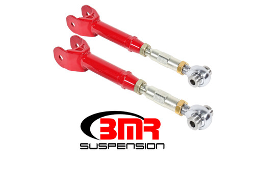 BMR Lower Trailing Arms On-Car Adj (Red) for 16-17 Camaro 6th Gen Rod Ends
