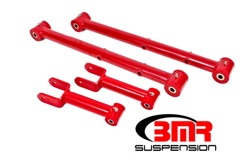 BMR Non-Adj Rear Suspension Kit (Red) for 68-72 A-Body