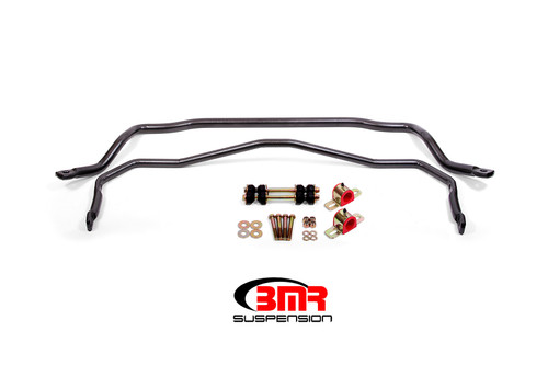 BMR Front/Rear Sway Bar Kit (Black) for 64-72 A-Body