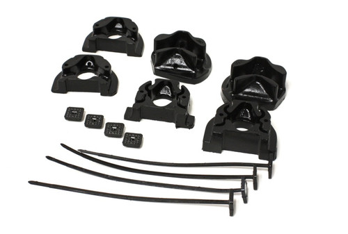 Energy Suspension Black Motor Mount Inserts for Honda Civic/Del Sol | 16.1105G