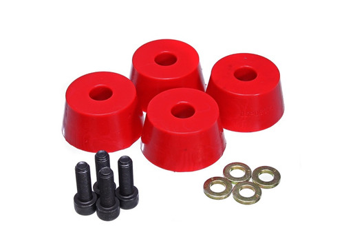 Energy Suspension Red Bump Stop Set for Toyota 4Runner | 8.9103R
