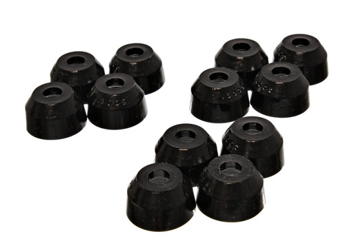 Energy Suspension Black Tie Rod End Boot Set | 9.13121G