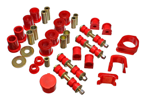 Energy Suspension Red Hyper-Flex Bushing Set for Ford Escort | 4.18117R