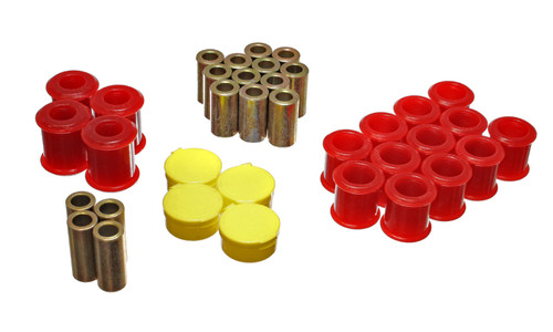 Energy Suspension Red Control Arm Bushing Set for Nissan 240SX | 7.3115R