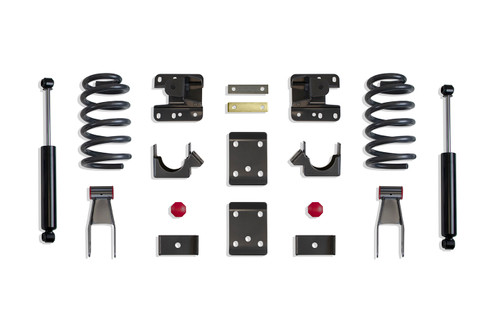 Max Trac Suspension 2"/4" Lowering Kit (Coils, Ext/Crew Cab) | K331524-8