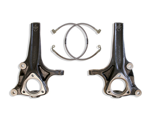 Max Trac Suspension 4" Lift Spindles W/ Brake Lines | 702740