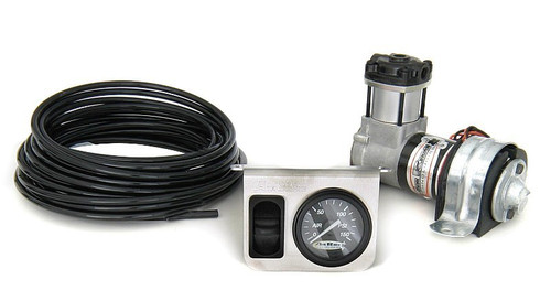 RideTech On-demand 1 Way Compressor Kit with Analog Gauge | 30111500