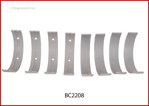 Enginetech Full Crankshaft Main Bearing Set for Acura  .25 OS | BC2208.25