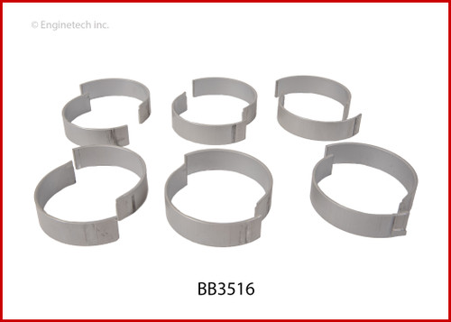 Enginetech Full Connecting Rod Bearing Set for Acura  Standard | BB3516STD