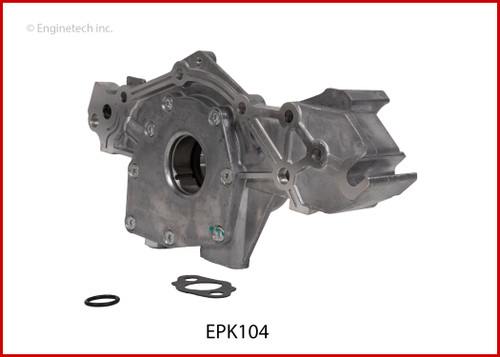 Enginetech Oil Pump with Gasket- Enginetech Pressure King Brand for Hyundai 