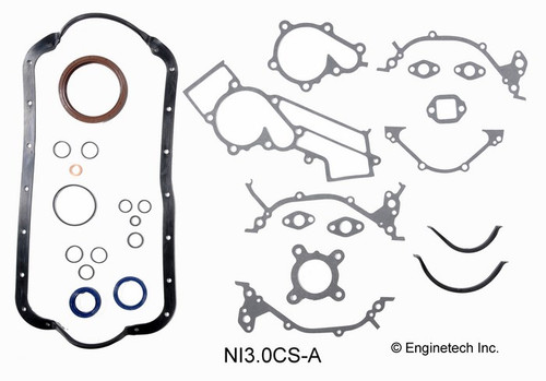 Enginetech Lower End Gasket Set Nissan for INFINITI 181 | NI3.0CS-A