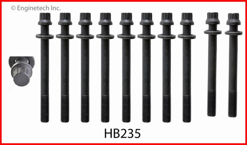 Enginetech Head Bolt Set- For One Cylinder for Kia  | HB235