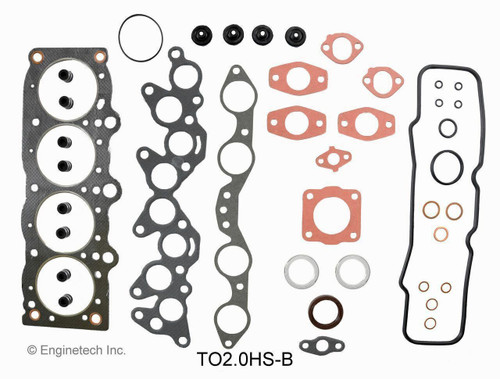 Enginetech Head Gasket Set for 83-86 Toyota 2.0L/122