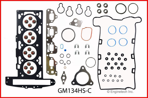 Enginetech Head Gasket Set with Head Bolts for 02-05 Chevrolet/Oldsmobile/Pontiac/Saturn 2.2L/134