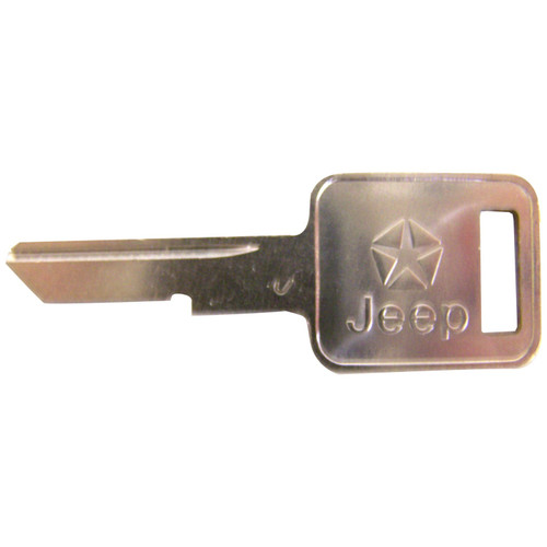 Crown Automotive 3641914 Vehicle Key - Fits 1987-1990 Jeep SJ, J-Series