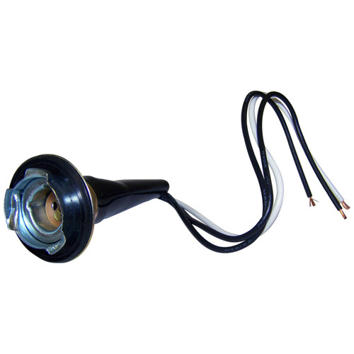 Crown Automotive 3764863 Parking Light Socket and Wiring Front Left or Right - Fits 1976-1991 Jeep XJ Cherokee