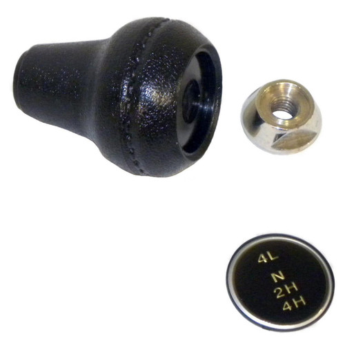 Crown Automotive 3241430K Transfer Case Shift Knob Kit - Fits 1980-1986 Jeep CJ w/ Dana 300