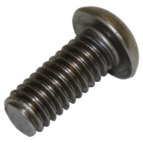 Crown Automotive 4004956SS Windshield Hinge Screw - Stainless - Fits 1976-2005 Jeep CJ, YJ, TJ (14-16 Required)