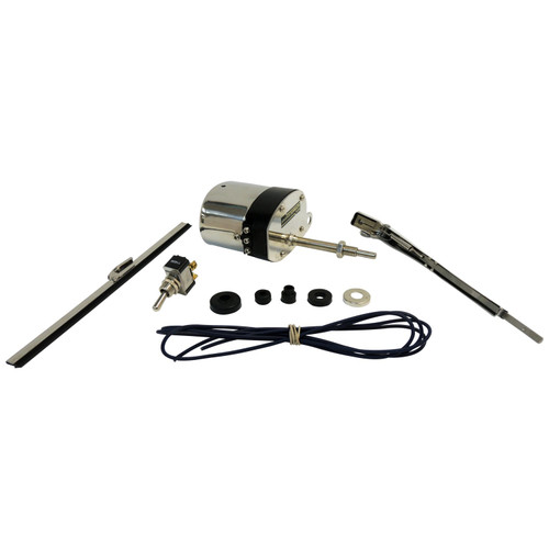 Crown Automotive 12VST Wiper Motor Kit Front Left & Right - Fits 1941-1945 Jeep M38