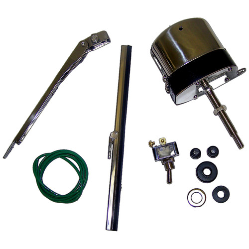 Crown Automotive 12VST Wiper Motor Kit Front Left & Right - Fits 1941-1945 Jeep M38
