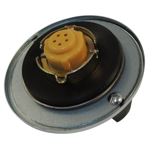 Crown Automotive 52003768 Chrome Fuel Cap - Non-Locking - Fits 1972-1990 Jeep CJ, YJ, SJ, J-Series