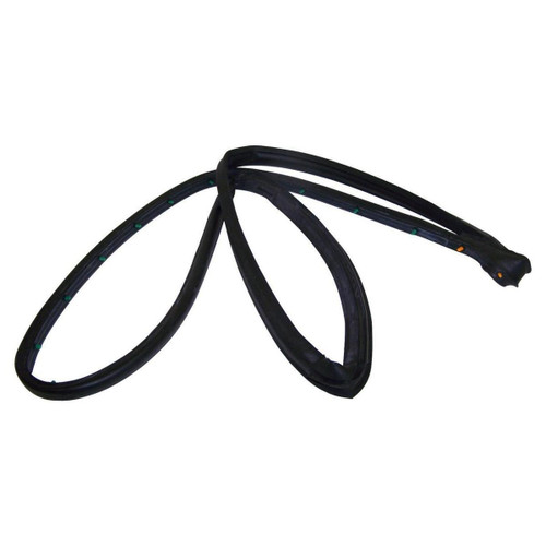 Crown Automotive 5017463AF Left Door Weatherstrip - Full Steel Doors - Fits 1997-2006 Jeep TJ Wrangler