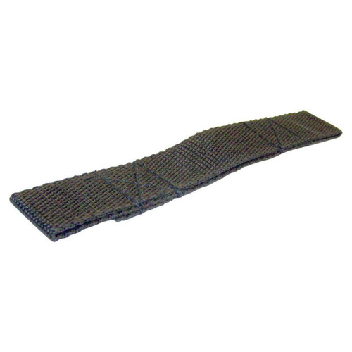 Crown Automotive 55176339AC Front Door Stop Strap - Fits 1997-2006 Jeep TJ Wrangler (Black Fabric, Adjustable)