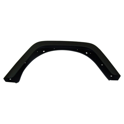 Crown Automotive 55175727 Left Rear Fender Flare - Fits 1997-2006 Jeep TJ Wrangler w/o Sahara/Rubicon (Black Textured, 3.75")