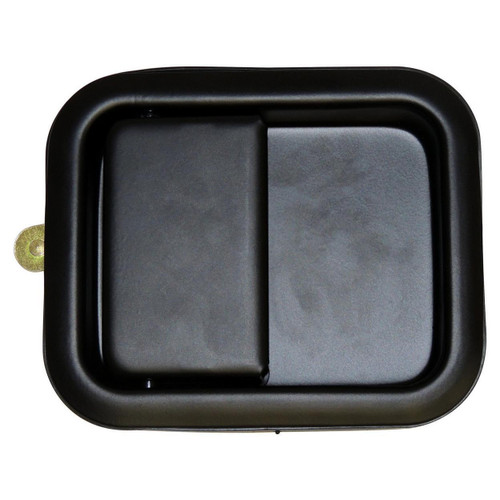 Crown Automotive 55076223 Black Exterior Door Handle - Fits 1981-2006 Jeep CJ/YJ/TJ w/ Full Steel Doors