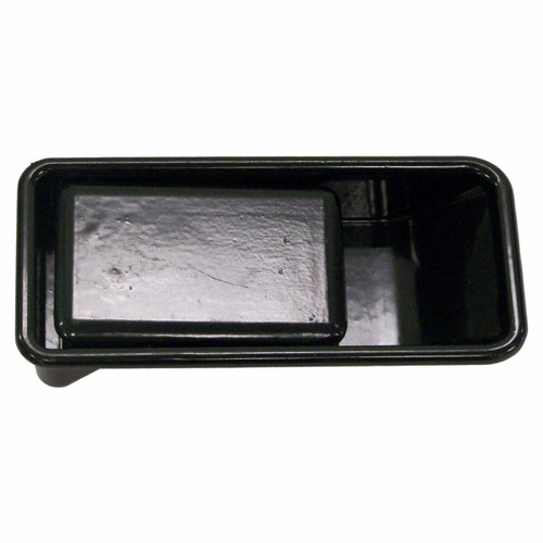 Crown Automotive 55176549AB Right Exterior Door Handle - Fits 1987-2006 Jeep YJ/TJ w/ Half Doors