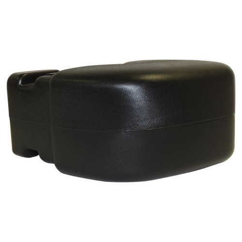 Crown Automotive 55155760AB Right Rear Bumper End Cap - Fits 1997-2006 Jeep TJ Wrangler USA (Black Textured)