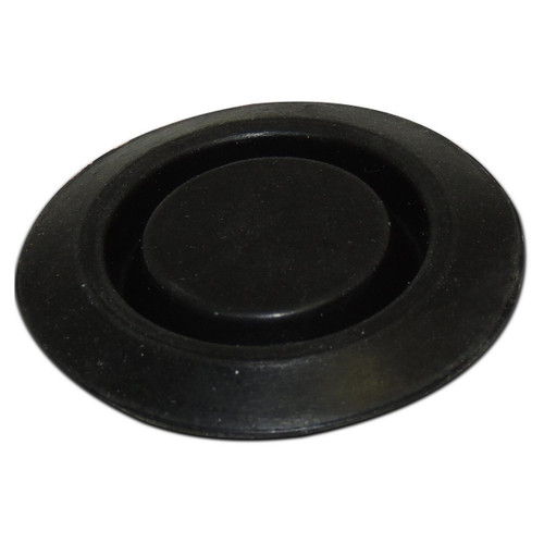 Crown Automotive 55177482AA Black Rubber Floor Pan Plug - Fits Select Jeep TJ, WK2, KL Models (Quantity Varies)