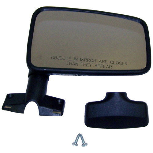 Crown Automotive 55016210 Door Mirror Front Right - Fits 1987-1993 Jeep YJ Wrangler