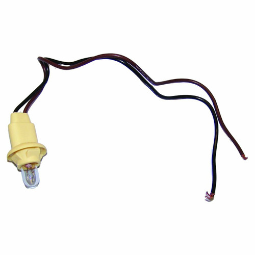 Crown Automotive 5455853K Side Marker Light Socket w/ Bulb & Wiring - Fits 1972-2001 Jeep CJ, XJ, MJ & More (Front/Rear)