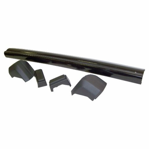 Crown Automotive 55026257K 5-Piece Black Rear Bumper Kit - Fits 1984-1996 Jeep XJ Cherokee