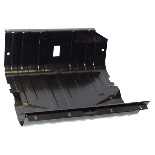 Crown Automotive J5357023 14-Gauge Black Steel Fuel Tank Skid Plate for 1976-1990 Jeep CJ-5, CJ-7, CJ-8, YJ Wrangler 15-Gal