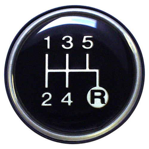 Crown Automotive J3241073 5-Speed Shift Knob Insert for 1982-1986 Jeep CJ-5, CJ-7, CJ-8, SJ, J-Series, XJ Cherokee w/ T5 Trans