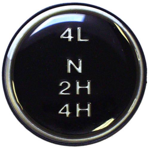 Crown Automotive J3241430 Transfer Case Shift Knob Emblem - Fits 1980-1986 Jeep CJ-5, CJ-7, CJ-8