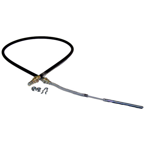 Crown Automotive J5355287 Parking Brake Cable Front - Fits 1976-1983 Jeep CJ-5, 51-7, 8" Long