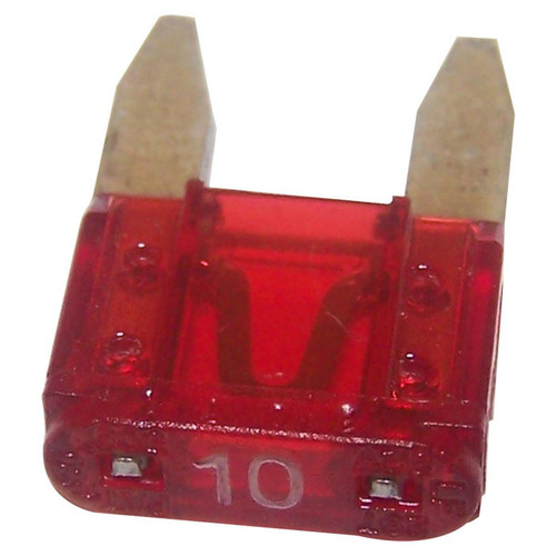 Crown Automotive 6101486 10 Amp Red Mini Fuse - Universal Application, Direct Replacement