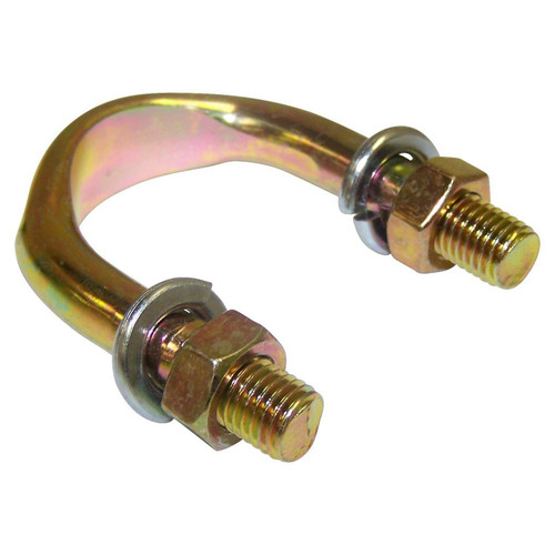 Crown Automotive JA000490 Zinc Drive Shaft U-Bolt w/ Nuts & Washers for 1941-1986 Jeep/Willys U-Bolt Yoke Models